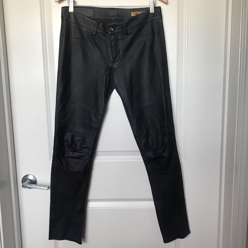 BlankNYC Genuine Leather Jeans